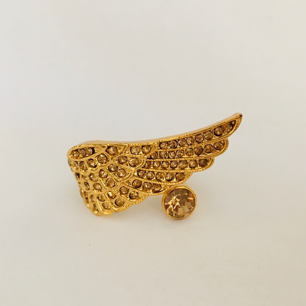 Angel Wing Diamant Gold Ring
